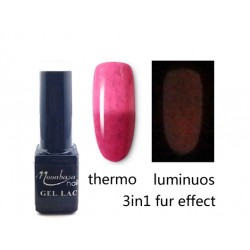 Gel Lac 3in1 Moonbasa cu efect de Blana 6ml #481 Gel Lac 3in1 cu efect de Blana